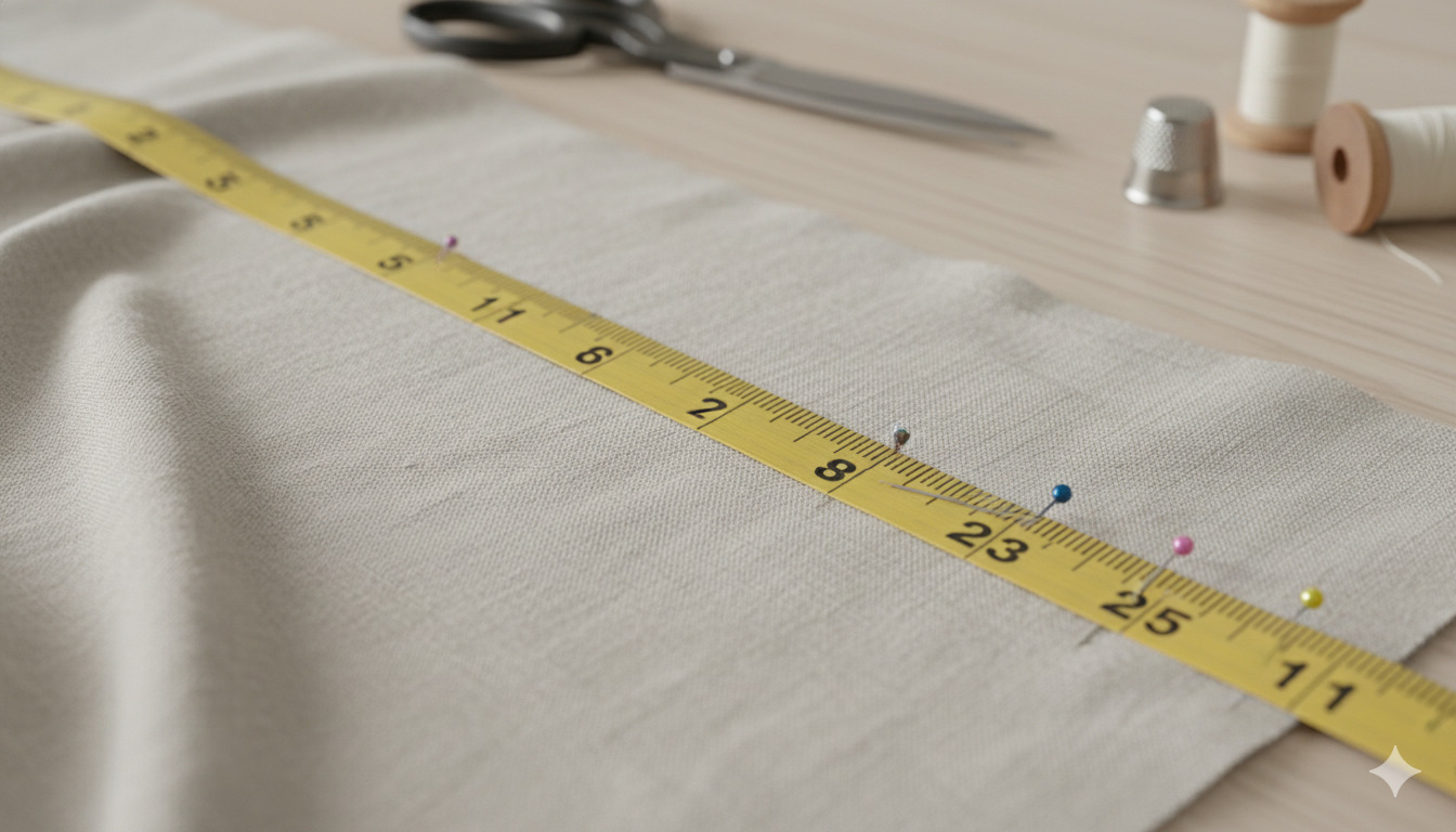 Mittanauha pellavalla